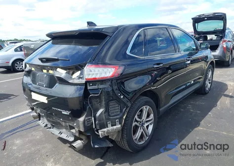 2016 Ford Edge Titanium from USA, damaged, VIN 2FMPK4K95GBB41906
